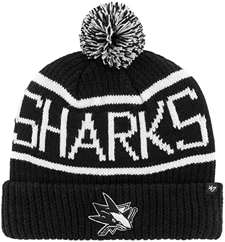 '47 Brand Strick Winter Mütze - Calgary San Jose Sharks