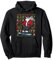 Ugly Christmas Snowboard Weihnachtsmann Weihnachten Ski Pullover Hoodie