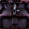 NYMCAR Nach Maß Auto FußMatten für 99% Stufenheck, Schrägheck, Coupe, Kombi, Cabriolet, Großraumlimousine 2000-2023 (Schwarz Gold)