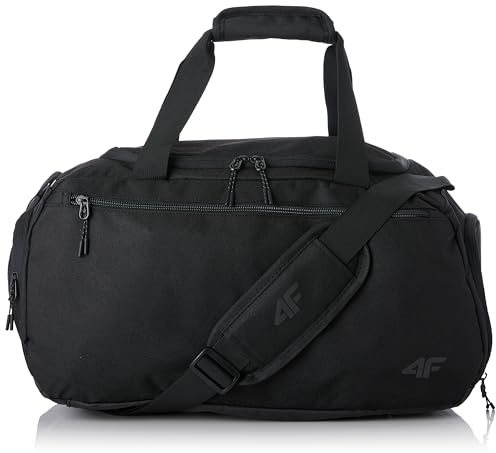 4F BAG U050 DEEP SCHWARZ UNISEX Erwachsene Einheitsgröße, Tiefschwarz, Zeitgenössisch