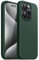 JETech Silicone Case for iPhone 15 Pro Max 6.7-Inch, Silky-Soft Touch Full-Body Protective Phone Case, Shockproof Cover (Midnight Green)