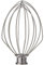 Flisdtry Lot de 2 fouets à de rechange pour cuisine K5AWW 5K5SS 5KPM5 Mélangeur pour machines de 5 pintes