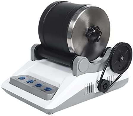 Seprendi Rock Tumbler Set 220 V DIY Rock Tumbler Spielzeug elektrisch mit Edelsteinen roh Polieren Grits für Erwachsene Kinder EU Plug