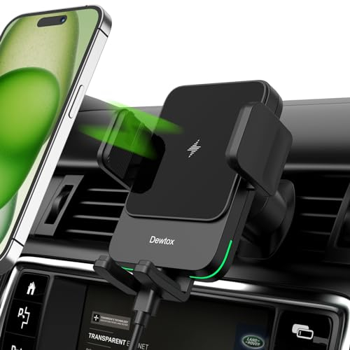 Handyhalterung Auto mit Ladefunktion 15W Wireless Charger Auto Qi Ladegeräte