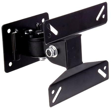 NTEK Mounting TV Wall Bracket Full Motion Swivel Tilt TV Wall Mount Bracket for 14 15 20 22 24 Inch TV's - Super Strong Full Motion Monitor Wall Bracket Max Weight Capacity