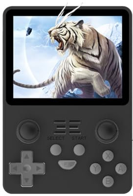 RGB20S Retro Handheld Spielkonsole, 3,5-Zoll 64G+ 128G Handheld Emulator mit 20000 Spiele, Retro-Arkade Linux System Video-Spieler für Erwachsene Kinder