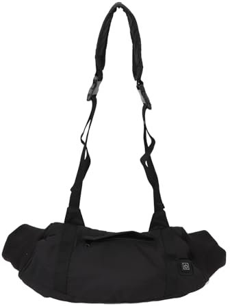 Segrehy USB-Handwärmer Handmuff - 3-stufige Heizfunktion für Outdoor, Jagd & Wandern, Wasserdicht mit verstellbarem Riemen & Reißverschlussfach