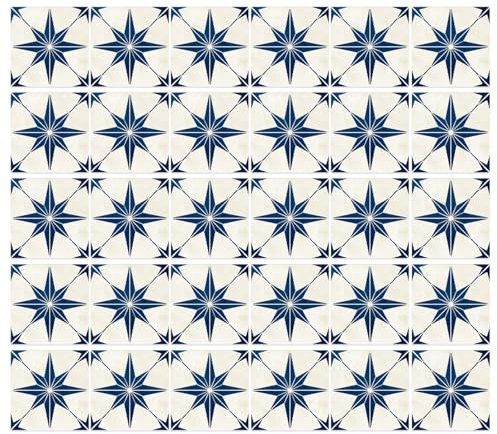DKDDSSS 30 Adesivi per Piastrelle 15 x 15 cm, Adesivi per Piastrelle Bagno e Cucina, Impermeabile Mosaico Adesivi Parete per Piastrelle, per Cucina e Bagno