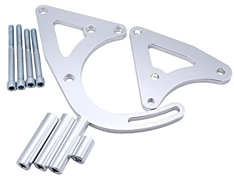 ZOOMIMI Hochleistungs-Lichtmaschinen-Halterung, niedrige Montage, seitliche Billet-Metall-Lichtmaschinen-Halterung, einfache Installation, geeignet für 253 304 308