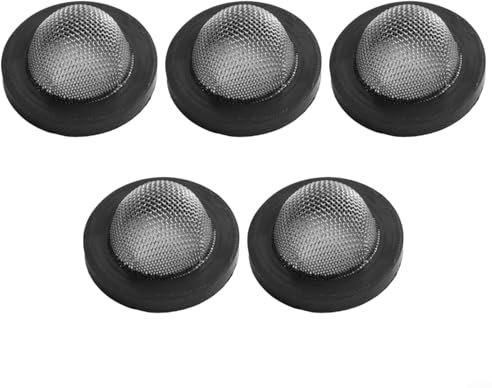 Filtro in acciaio inox per tubo da giardino e idropulitrice, confezione da 5