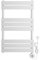 ELEGANT 400W Smart Electric Heated Towel Rail, WiFi-Controlled Wall Mouted Bathroom Towel Warmer & Dryer with Programmable Thermostat, UK Plug, LCD Display, Energy Efficient, White 800 x 500mm