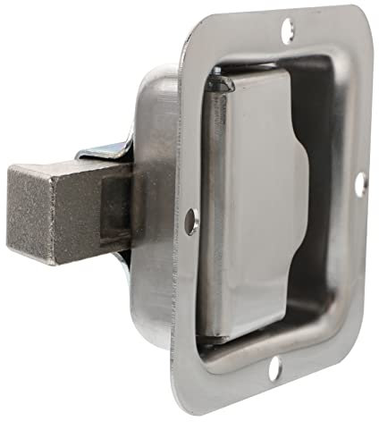 OSALADI Cerradura Inoxidable para Remolque y Alta Seguridad Resistente al Desgaste 1 Pestaña Herramientas de Uso para Vehículos Recreativos 1
