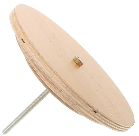 GALPADA Selbstgemacht Katzenplattform Kratzbaumscheibe Rund Aus Stabilem Holz Kompatibel Mit Einzelsäule 7–16cm Katzenzubehör Für Individuell Anpassbaren Kratzbaum