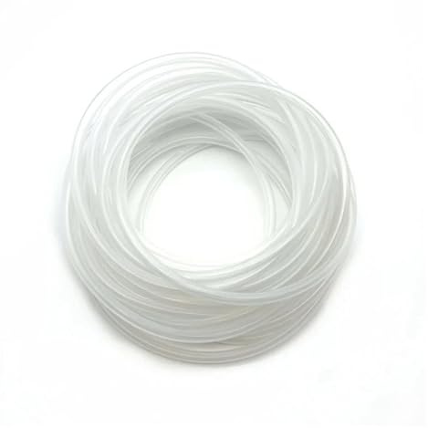 Silicone Hose Tube - 2mm, 3mm, 4mm, 5mm - Soft(Transparent,5 Meter_OD 6XID 3MM)