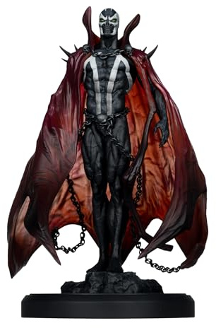 Spawn Black White & Red All Over Statue 1/10 Spawn by Pupeteer Lee 23 cm