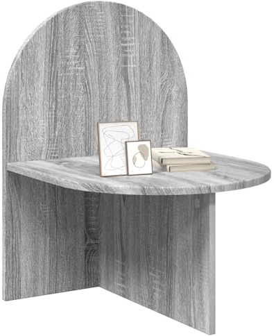vidaXL Nachttisch Graues Sonoma 48 x 49 x 65 cm Holzwerkstoff, Bettzimmer Must-Haves, moderner Nachttisch, praktischer Beistelltisch, schickes Mobiliar für stilvolle Deko