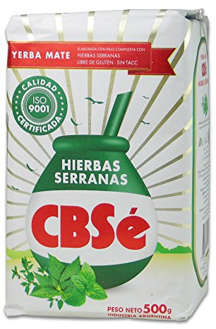 Yerba mate CBSé Hierbas Serranas 500gr