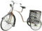 Wogeka Miniatur-Modell Stifthalter Dreirad Metall Bike Fahrrad 05