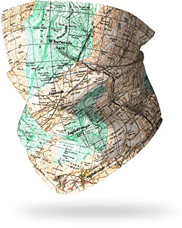 Ruffnek YORKSHIRE 3 PEAKS - Multifunctional Headwear Neck warmer/Face Mask - Walking, Hiking, Trail Running - Unisex One Size