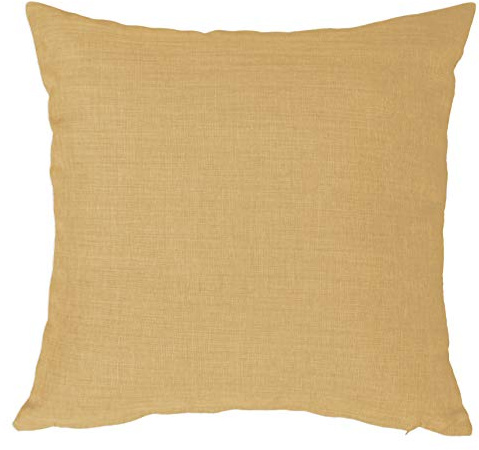 Kissenhülle Struktur Leinen-Optik Kissenbezug Deko Kissen ca. 40x40 50x50 oder 40x60 cm #388 (Sand beige, 40x40 cm)