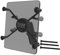 Supporto manubrio a vite RAM-MOUNT RAM-B-367-UN8U con cradle X-GRIP compatibile con Apple iPad Mini 1 2 3 4
