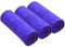 SINLAND Mikrofaser Gym Handtücher Sport Fitness Workout Sweat Handtuch Schnell trocknende 3er-Pack 16 Zoll x 32 Zoll Grape 3er-Pack