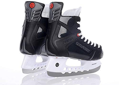 by Tempish Eishockeyschlittschuhe SH 60 Junior Gr. 35-37 Edelstahl Schlittschuhe (35)
