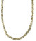 König Design 5 mm Königskette Armband Herrenkette Männer Kette Halskette Panzerkette, 70 cm Silber/Gold Edelstahl Ketten