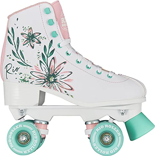 Rio Roller Artist Skates für Erwachsene, Unisex, Blume, Größe 40,5