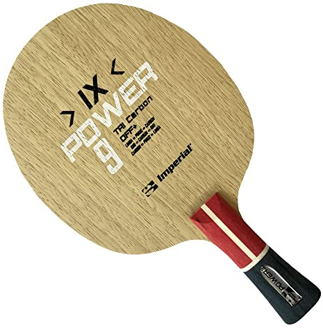 IMPERIAL Power 9 TRI Carbon Off+ (konkav) | + - Tischtennis Holz für den Wettkampf | TT-Spezial - Schütt Tischtennis