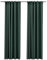 vidaXL 2X Vorhang Verdunkelung mit Haken Verdunkelungsvorhang Kräuselband Thermo Gardine Blickdicht Vorhänge Leinenoptik Grün 140x245cm