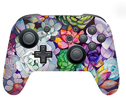 Head Case Designs Offizielle Zugelassen Mai Autumn Saftig Kunst Mix Vinyl Haut Gaming Aufkleber Abziehbild Abdeckung kompatibel mit Nintendo Switch Pro Controller