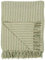 IB Laursen Plaid Decke Sofadecke Bettüberwurf Tagesdecke Creme/Grün Muster Baumwolle 160 x 130 cm 65006-22