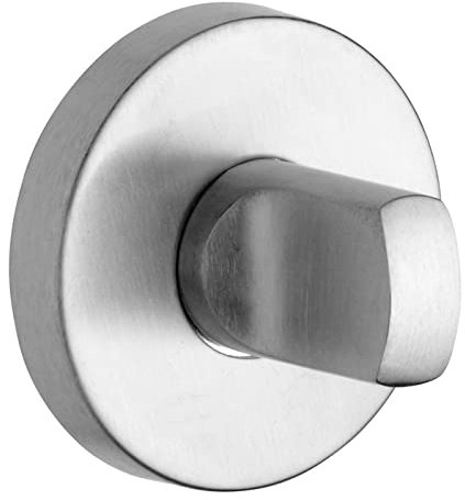 ROSTEX Edelstahl WC-Drehknopf für Vigo/Albacete (rund) mit/ohne belegt Anzeige (mit Anzeige)