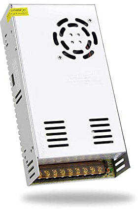 RUIZHI 12V 30A Fuente de Alimentación Conmutada, DC 30A 360W Transformador de Potencia Conmutación Adaptador para Impresoras 3D Tira LED Luces