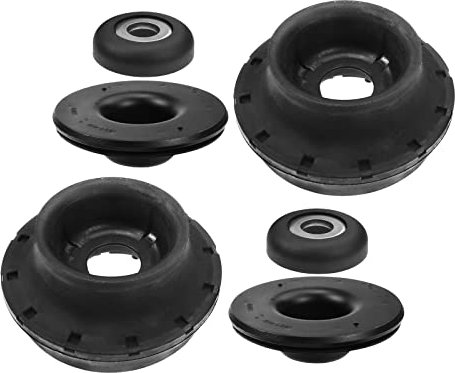 Frankberg 2x Federbeinstützlager Vorderachse Kompatibel mit A1 2010-2018 A3 1996-2003 Leon 1999-2006 B.o.r.a 1998-2005 Golf 1991-2005 Replace# 357412331A