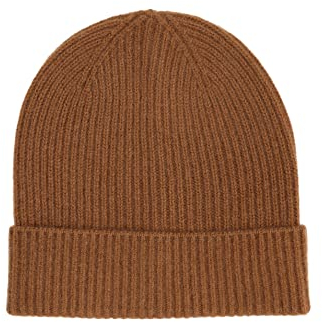 Zwillingsherz Grobstrick Mütze aus 100% Kaschmir - Hochwertige Unisex Strickmütze Uni Wintermütze schlicht für Damen Jungen Mädchen – Hat - One Size – Cashmere warm & weich -Frühjahr Herbst & Winter