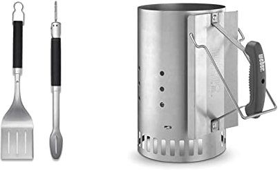 Weber Better Accessoires pour barbecues, Metal & 7416 - Cheminée à allumage Rapidfire