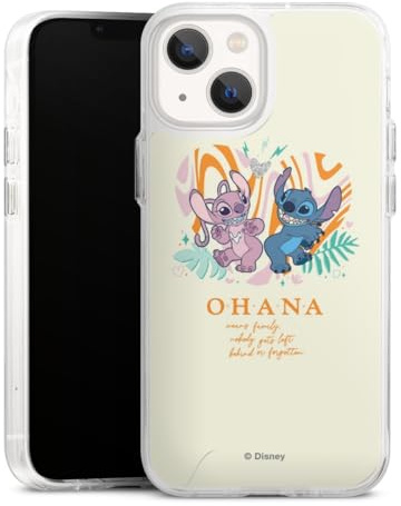 Handyhülle kompatibel mit Apple iPhone 13 Mini Bumper Case Schutzhülle Lilo & Stitch Offizielles Lizenzprodukt Disney