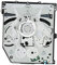 Brilluxa Unità Disco Ottico, Lettore Ottico Interno, Lettore Dati per Console di Gioco, Compatibile con PS4 1100 Slim, Scheda Circuito Sostitutiva, Ricambio per Drive Blu-ray