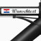 INDIGOS UG - Fahrradaufkleber Rahmen Kroatien - glatt - Fahne Aufkleber selbst gestalten - 13 Flaggen mit Wunschtext personalisiert - Namensaufkleber - Sport, Rennen - Fahrradrennen