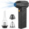 MWSHIYUQING Mini Turbo Jet Blower 130000rpm Compressed Air Dust Collector ， Dry Jet Blower 3-In-1 Violent Fan, Vacuum Cleaner, Window Hammer ， Small Jet Fan Blower Clean The Floor