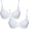 Cotonella C Cd055000c 2 Reggiseno con Ferretto, Bianco TG 7/XXL
