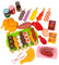 Aliment Cuisine Jouet - Jouets Cuisinière pour Barbecue | Ensemble Barbecue Jouet Enfant | Jouets Barbecues Et Accessoires | Ensemble Barbecue Jeu pour Enfant, Filles Et Garçons