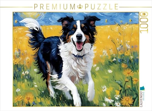 CALVENDO Puzzle Border Collie | 1000 Teile Lege-Größe 64 x 48 cm Foto-Puzzle für glückliche Stunden