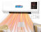 2000W Aire Acondicionado De La Pared 54x10x18.5cm Aire Acondicionado Split Y Calefacción, 2 En 1 Bajo Ruido Portatil Diseño Compacto Para Salas De Estar, Dormitorios, Habitaciones Universitarias