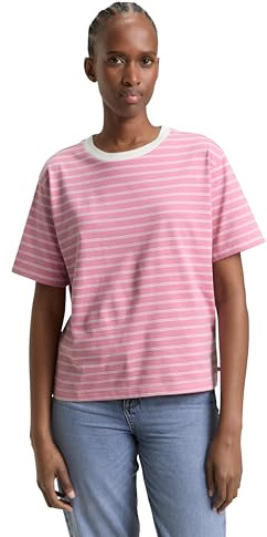 Tom Tailor Denim Damen Boxy Fit T-Shirt
