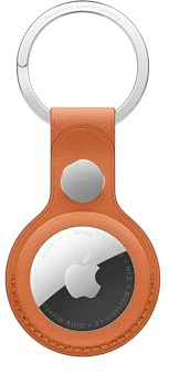 Apple Porte-clés en tissage fin AirTag - Roux orangé 