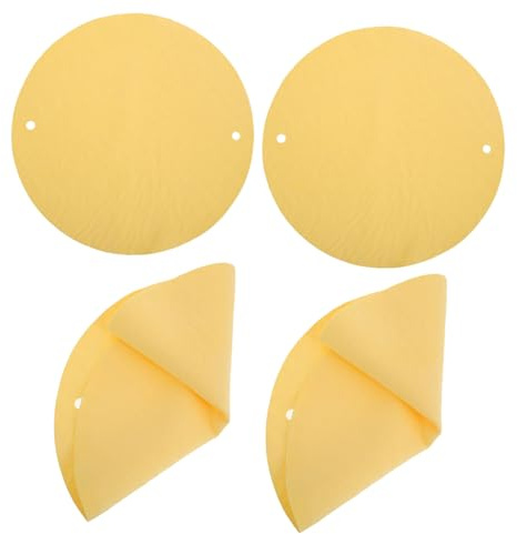 4 Stück Töpferscheibe Ton Wurftuch, 31 Cm Saugfähiges Wurftuch Zum Töpfern | Rundes Glättender Topfrand Saugfähige Unterlage Aus Ton Für Die Herstellung Von Töpferkeramik