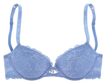 Lascana Damen Push-up-BH Spitze, Zierschleife | Spitze, Zierschleife
